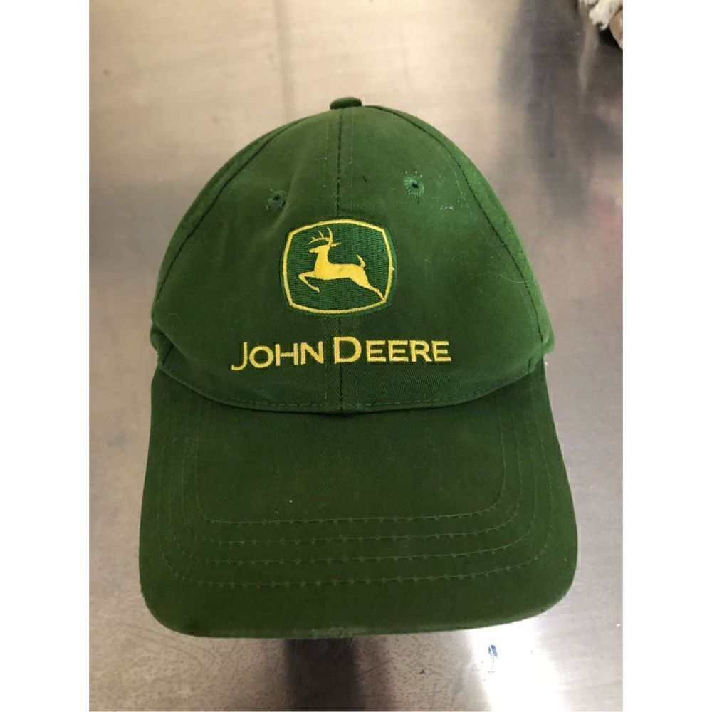 John Deere Hat Nothing Runs Like a Deere Some Wear on Clasp
